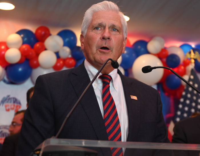Nassau County Executive Bruce Blakeman released a statement Friday where he says plans have come to a hold. 