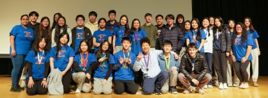 Manhasset Secondary School students competed in the Division C Nassau West Science Olympiad Regional Tournament at Kellenberg High School in Uniondale, winning fourteen medals and taking fourth place overall