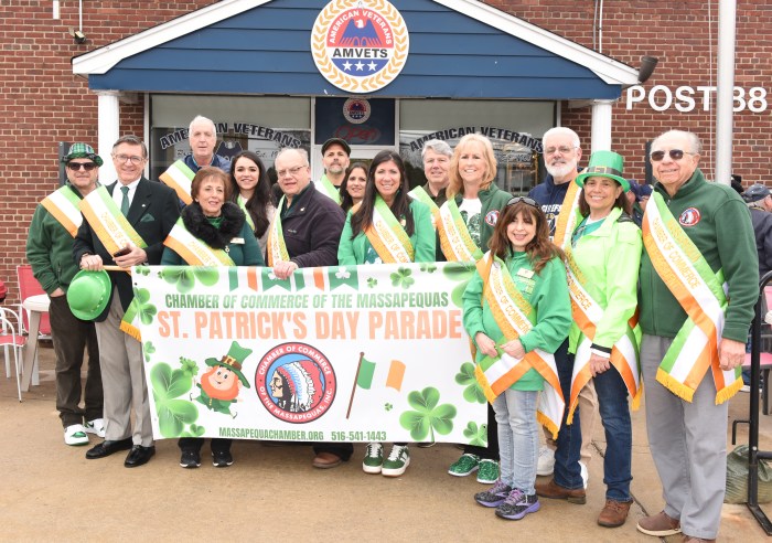 Massapequa Chamber of Commerce at St. Patrick's Day Parade