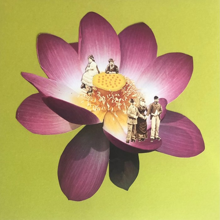 One of the more than 70 pieces of art by Kevin Long featured at his exhibit "Prime Cuts" at Sid Jacobson JCC's artSPACE in East Hills.