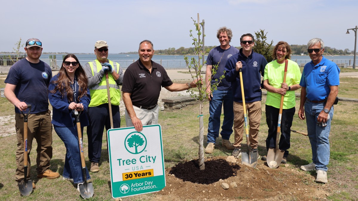 Town of Oyster Bay named "Tree City USA" by the Arbor Day Foundation for the 30th year.