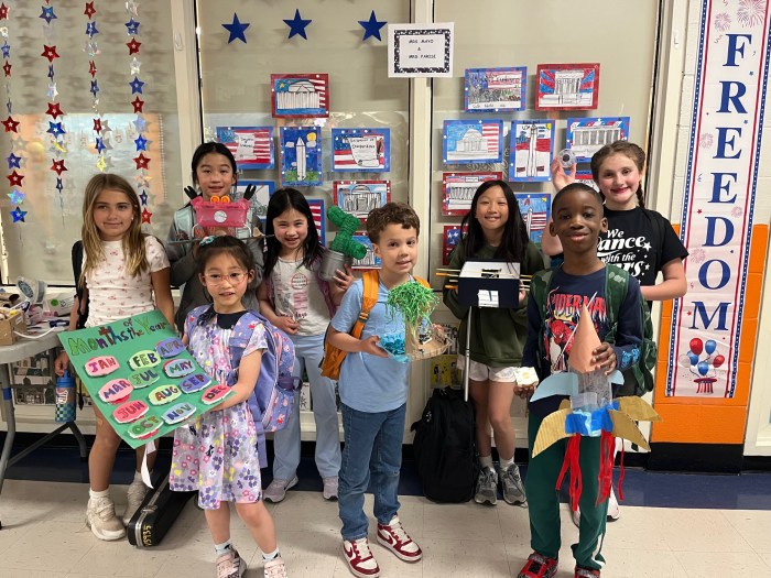 Manhasset elementary students celebrated Earth Day with a week of environmental lessons and activities.