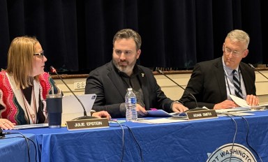Port Washington Board of Education President Adam Smith said the district is looking to lower elementary class sizes by one student through the hiring of up to three new teachers.