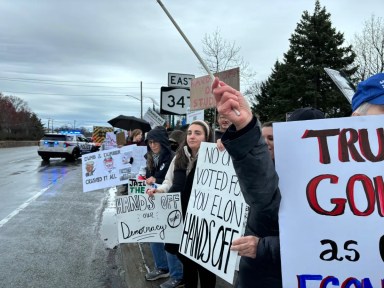 The top 5 stories in Long Island Press this week include the Island-wide 'Hands Off' protests.