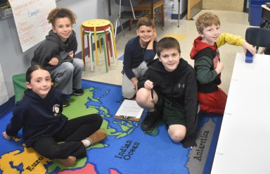 Students were engaged in hands-on scientific inquiry about energy at Lockhart Elementary School