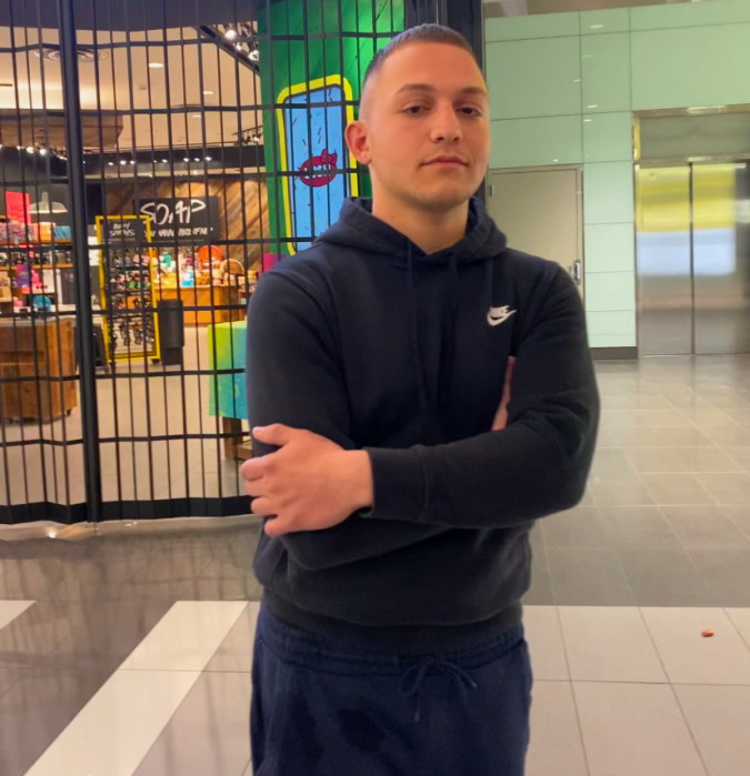 The subject of the Wednesday, April 9 incident at Roosevelt Field Mall, according to police.