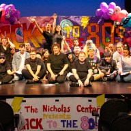 Neurodiverse performers took guests on a totally tubular trip "Back to the '80s" in The Nicholas Center's second annual musical showcase.