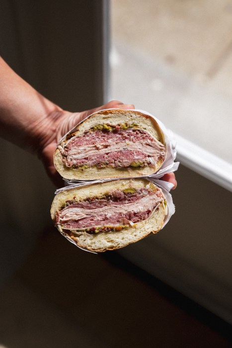 Premade sandwiches are available at Provisions Market for those interested in pre-prepared foods.