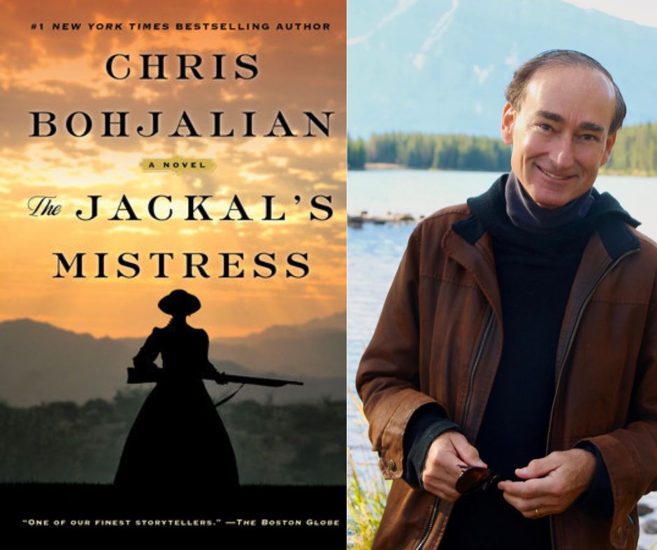 Author Chris Bohjalian will talk about his latest romance novel "The Jackal's Mistress" at the Port Washington Friends of the Library's annual Book & Author Luncheon at the Garden City Hotel on May 2.