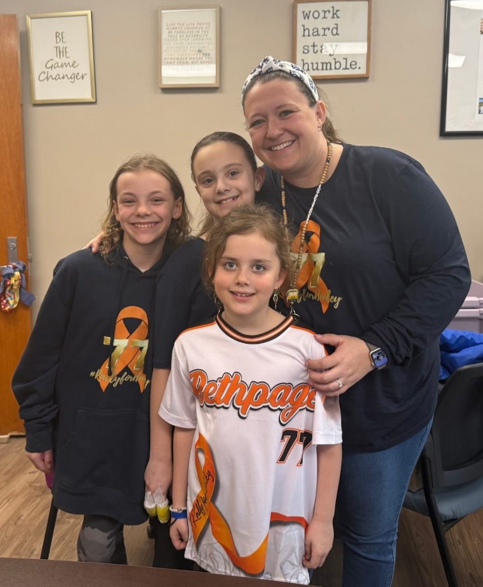 On Friday, March 28, students in the Bethpage School District supported Hailey Giebel, a 13-year-old student who was recently diagnosed with leukemia.