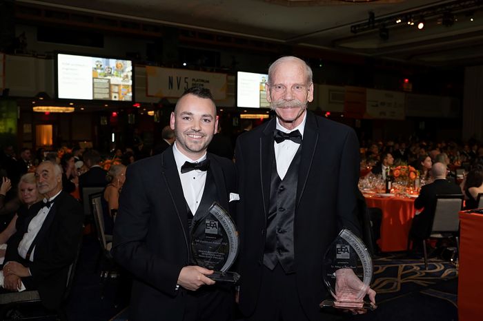 D&B Engineers and Architects accepted four awards at the American Council of Engineering Companies New York Engineering Excellence Awards last month