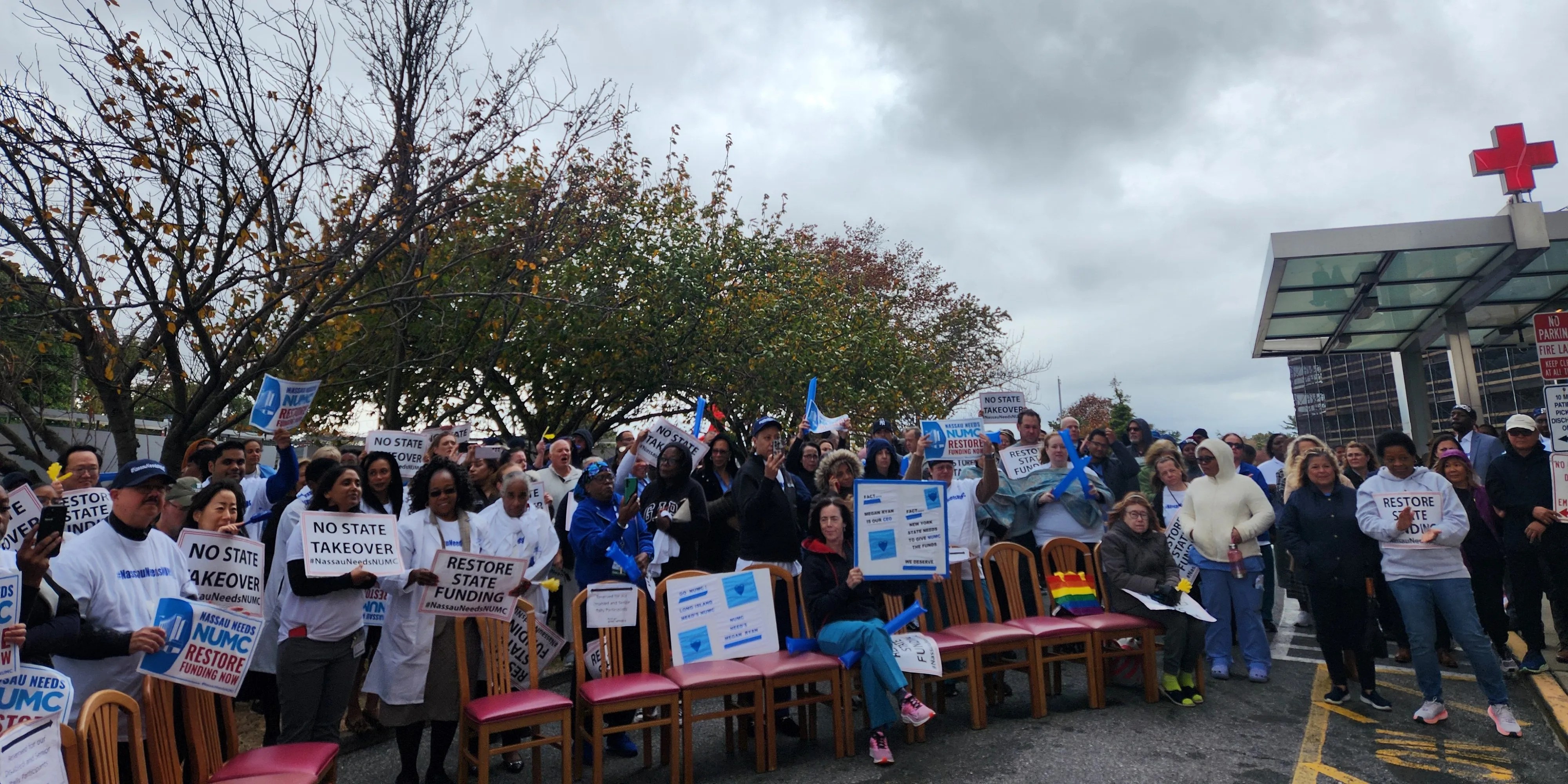 NUMC supporters have called for state lawmakers to restore funding for Nassau's only publicly funded hospital.