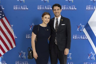 Washington, DC murder victims Yaron Lischinsky and Sarah Lynn Milgrim, who were shot as they left an event at the Capital Jewish Museum, pose for a picture at an unknown location, in this handout image released by Embassy of Israel to the U.S. on May 22, 2025.