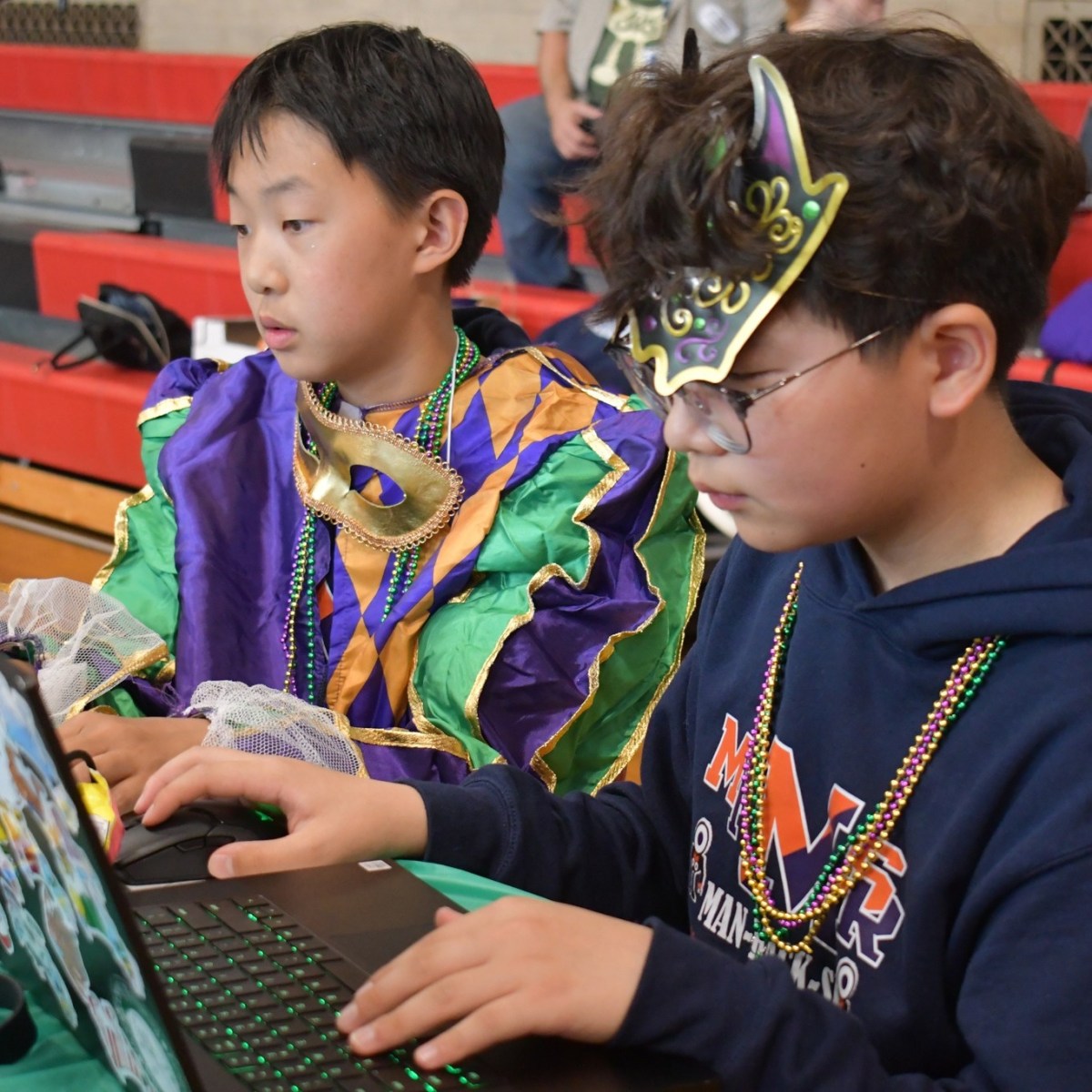 Manhasset elementary students competed and earned awards at the Bayou Conquest Hackathon.