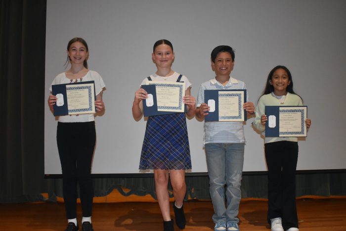 Levittown School District arts and science students were recognized at the most recent board of education meeting