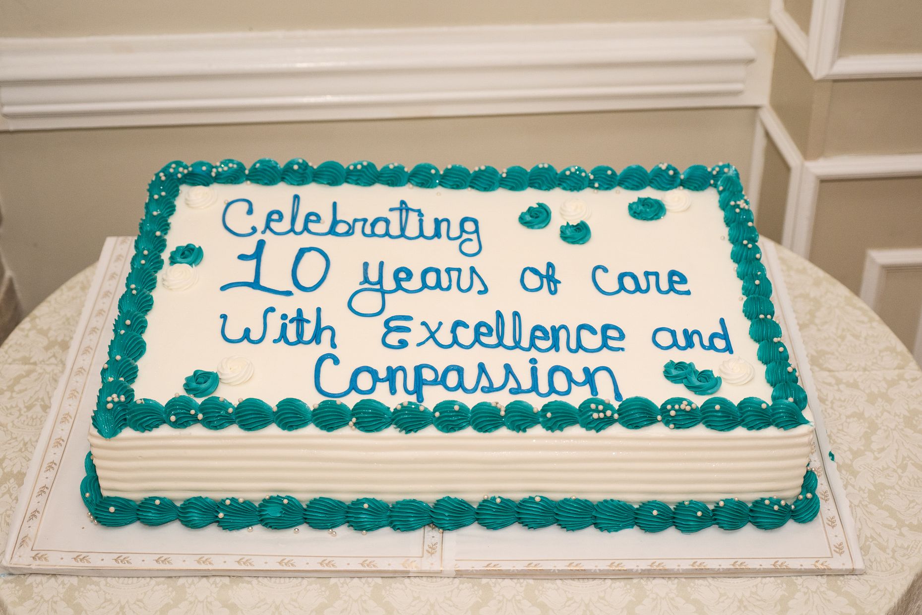 What better way to celebrate 10 years of CEC Health Care than with cake?