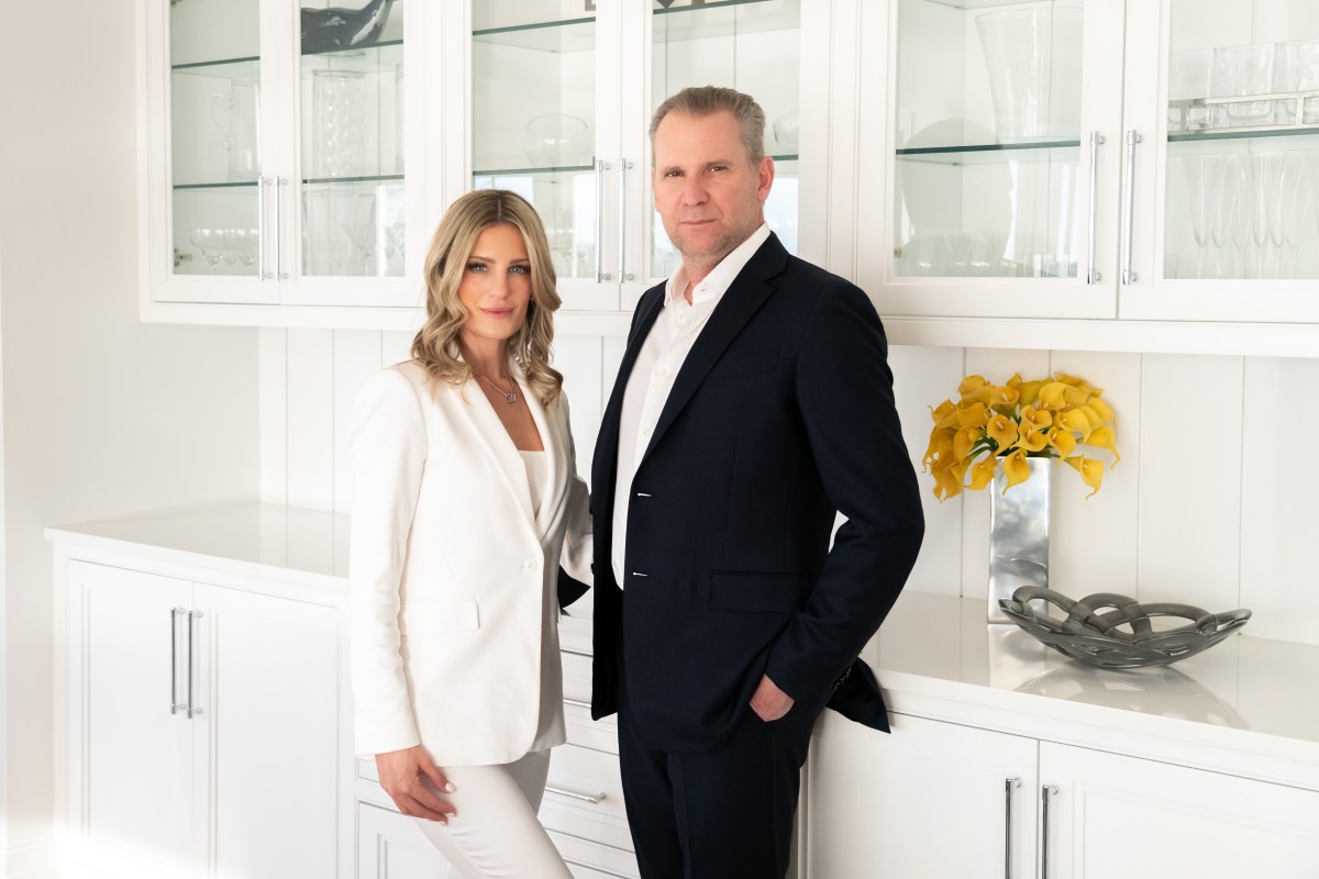 Frances Lisner (L.) and Gregg Siper (R.) have launched the real estate platform Mylestone Home
