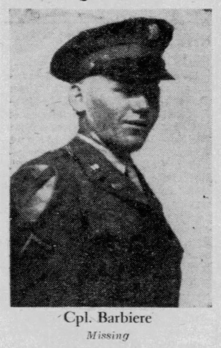 Hicksville soldier George M. Barbiere