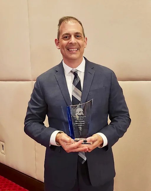 Great Neck Assistant Superintendent for Secondary Curriculum and Instruction Dan Holtzman was named Long Island's administrator of the year.