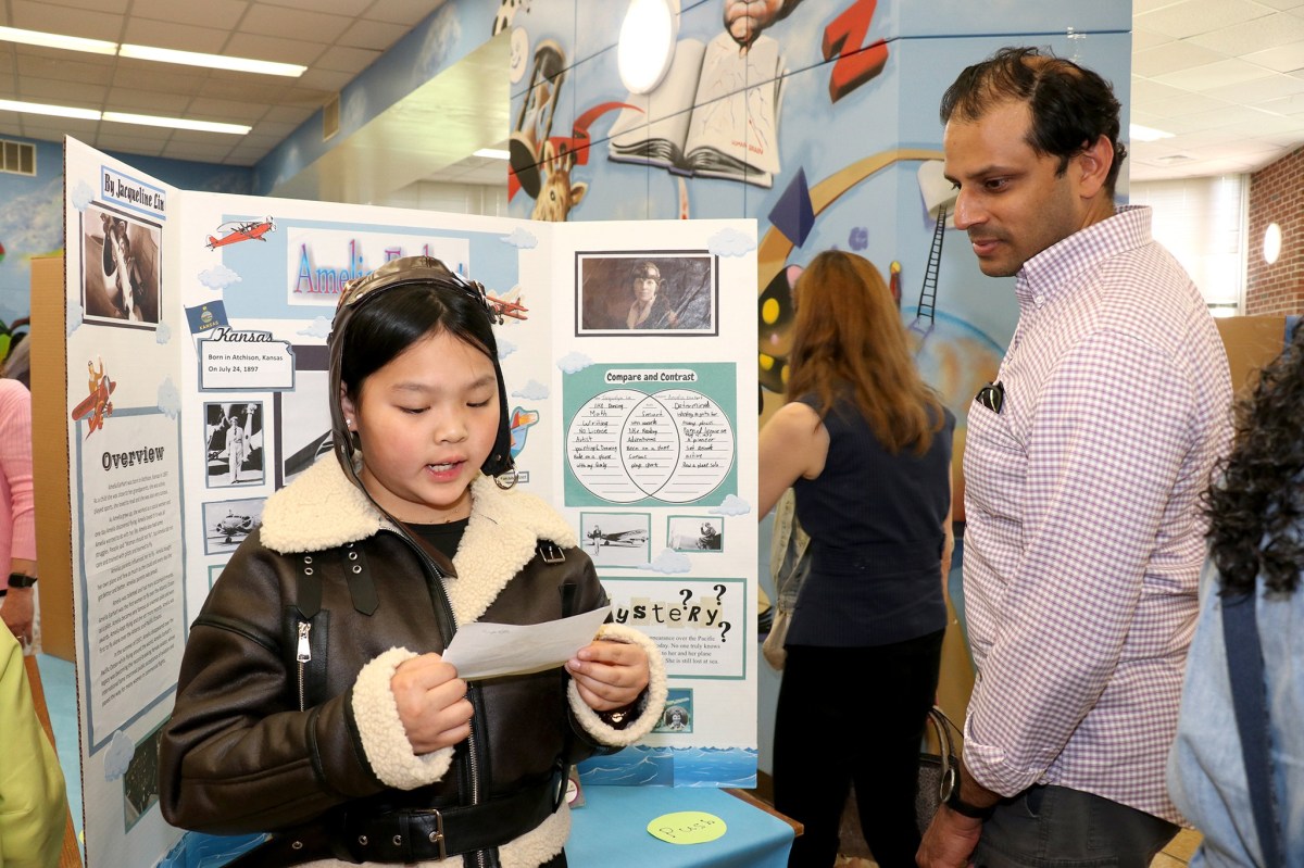 Lakeville Elementary students brought history to life as they portrayed historical figures in their living wax museum.