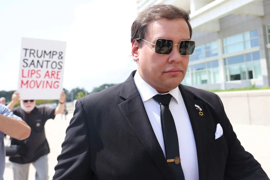 Former Rep. George Santos, who was convicted of felony charges of aggravated identity theft and wire fraud, said he will no longer be seeking a presidential pardon.