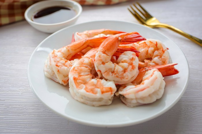 boiled shrimp