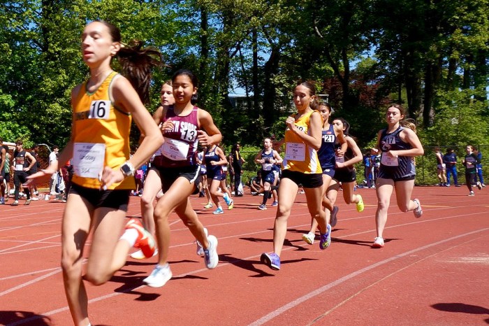 Over 2,000 runners from over 60 districts attended the 22nd annual North Shore High School Track Invitational
