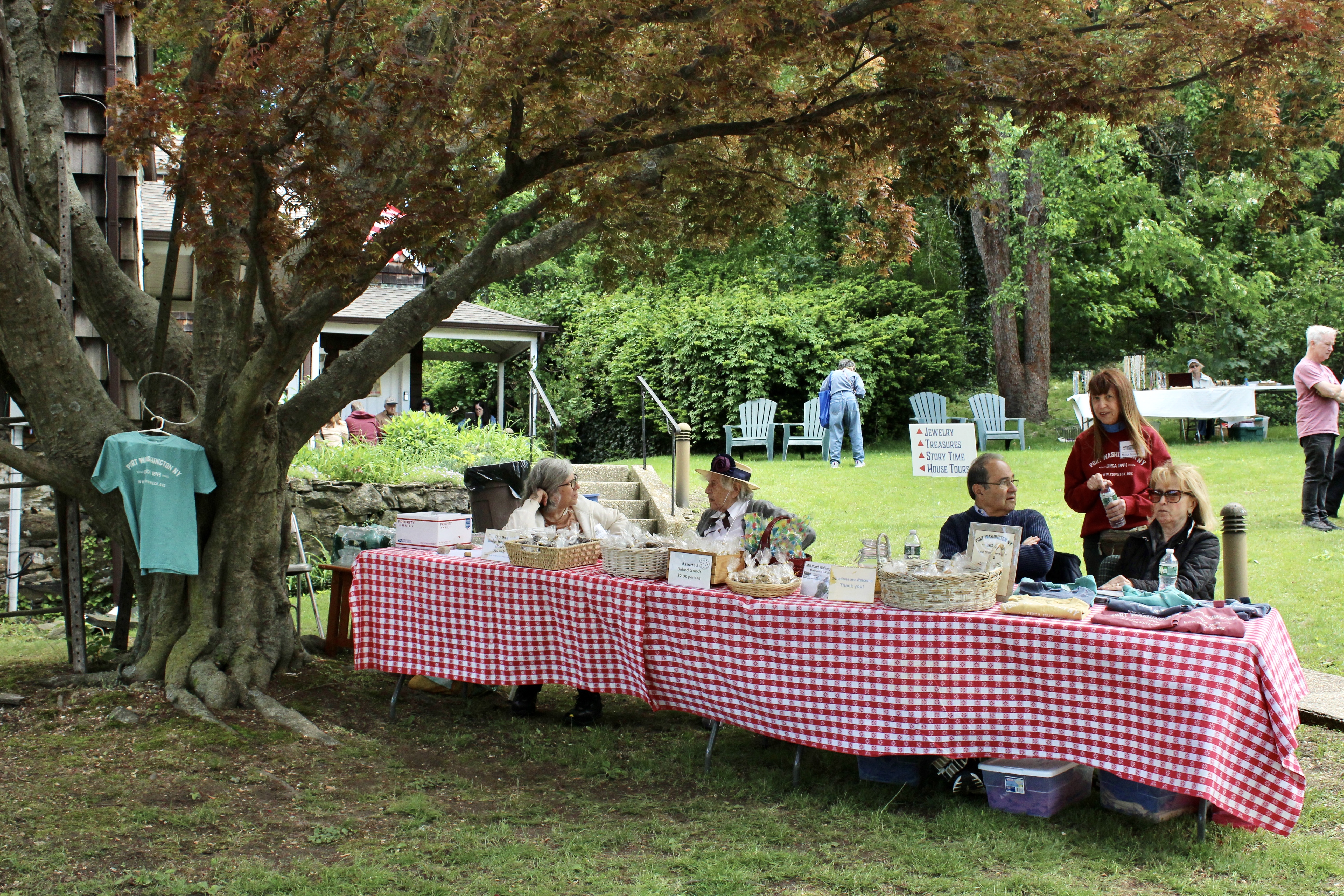 A variety of goods were sold at the Spring Fling.