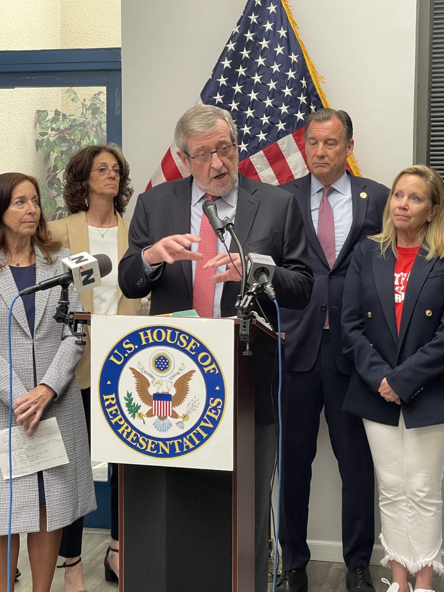 Michael Dowling speaking in opposition of the congressional budget bill's proposed cuts to healthcare