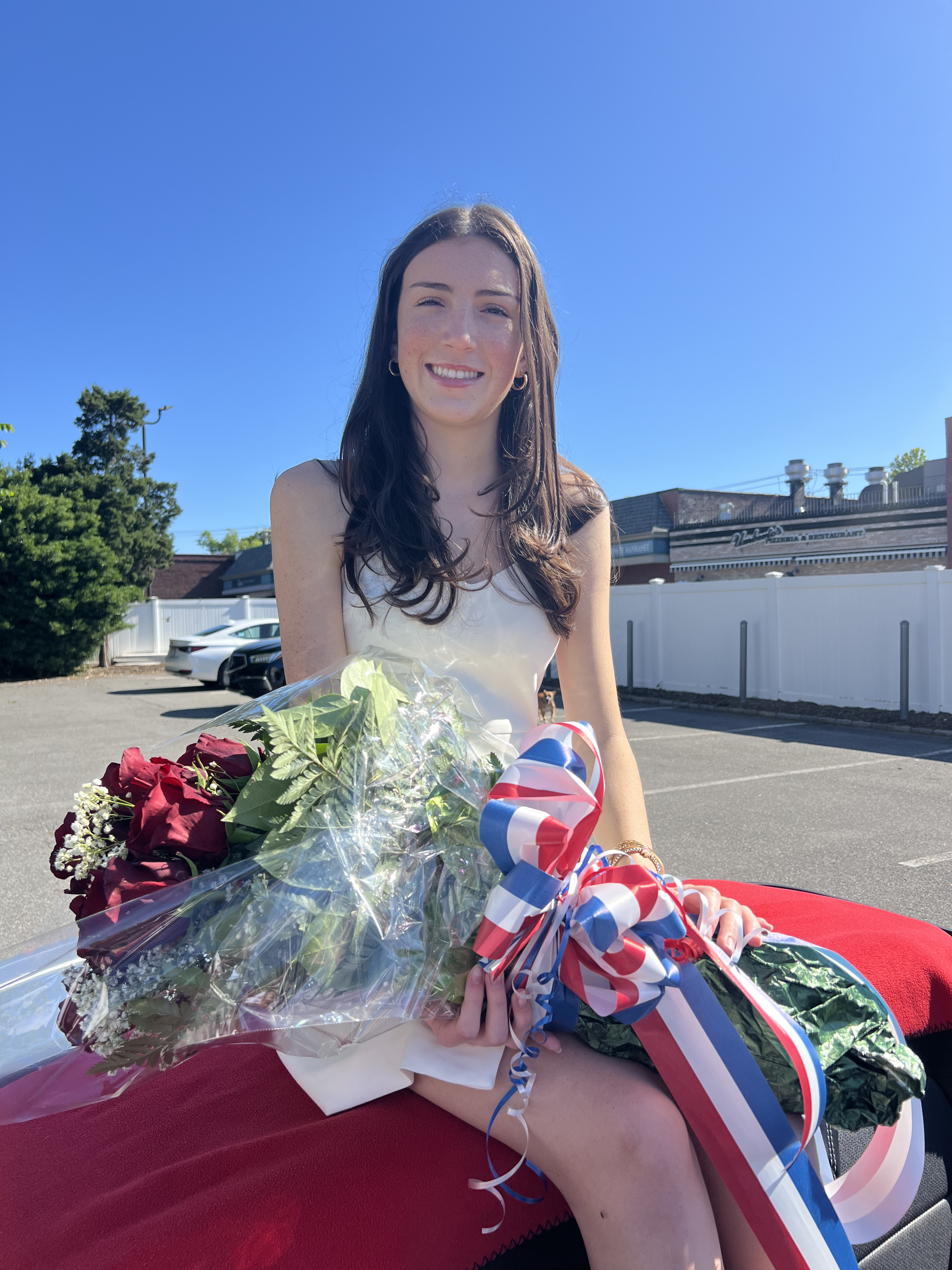 Manhasset junior Tess Harvey was selected as the parade's 2025 Poppy Queen.