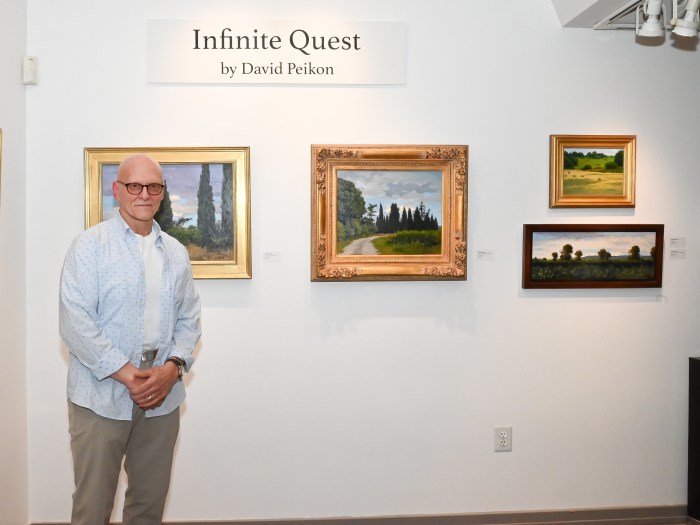Art League of Long Island hosted Infinite Quest by David Peikon
