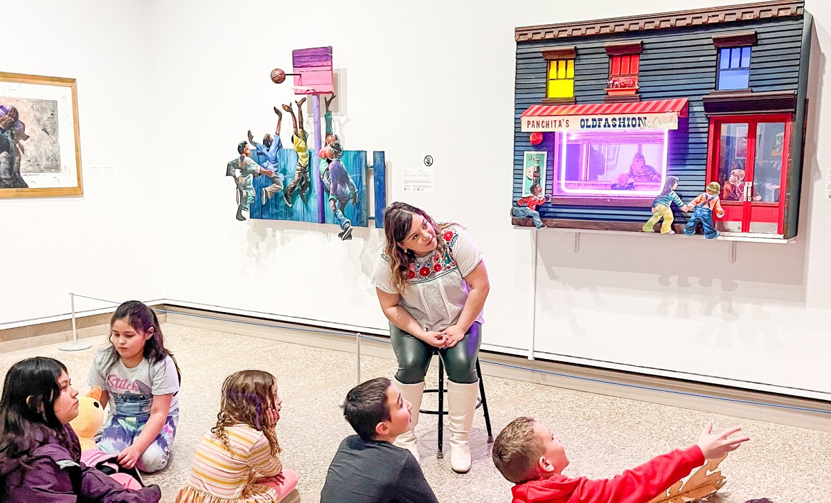 The Heckscher Museum of Art debuted the Art Explorers Club, a new series for children.