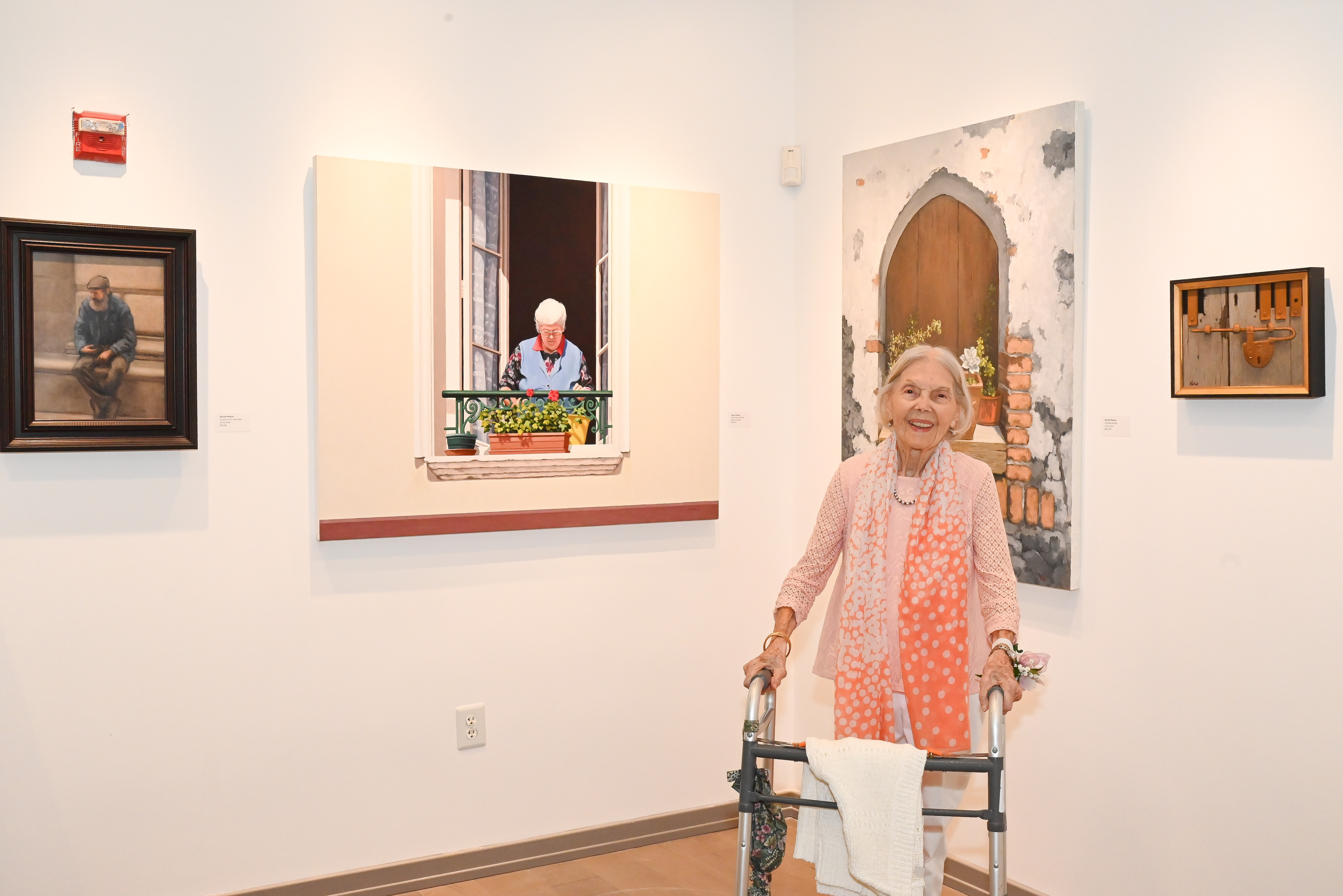 Art League of Long Island hosted Infinite Quest by David Peikon
