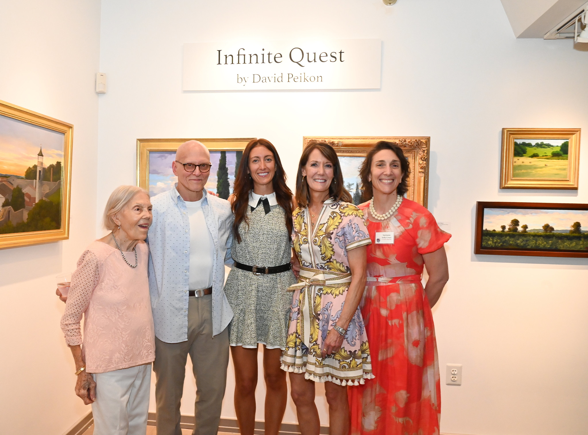 Art League of Long Island hosted Infinite Quest by David Peikon