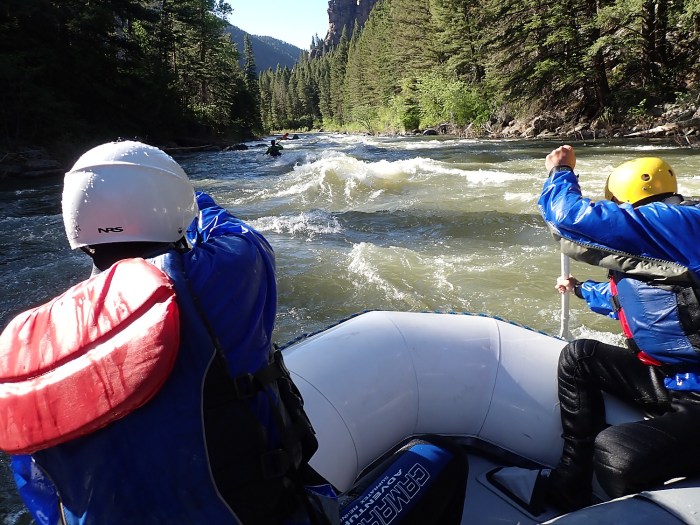 rade a ho-hum summer vacation for an epic adventure like rafting on the Gallatin River, Big Sky, Montana © Karen Rubin/goingplacesfarandnear.com