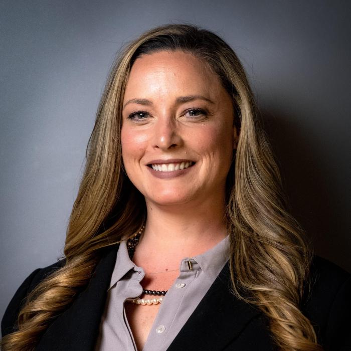 Paul D. Schreiber High School Principal Kati Behr
