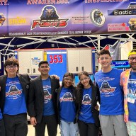 The John F. Kennedy High School's robotics team, POBots, competed with "Barry" at the FIRST Long Island Regional