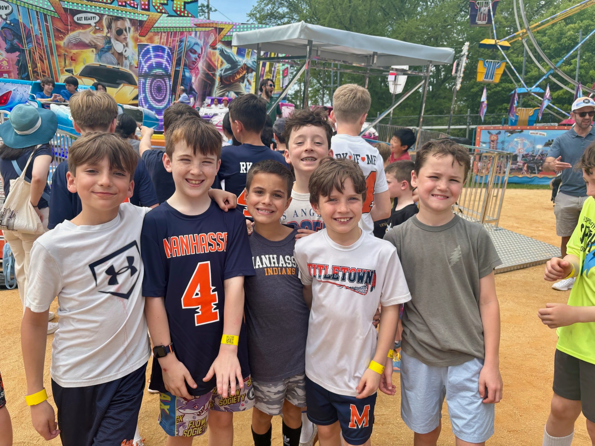 Children enjoyed a day of fun at the Manhasset SCA Fair on May 3.