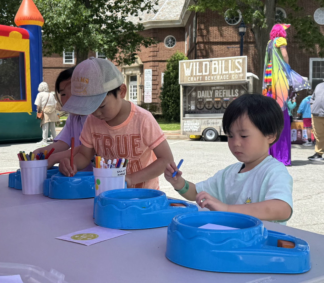 Children's activities and crafts at the Gold Coast Book Fair