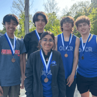 Friends Academy students earn bronze competing with Oyster Bay Community Rowing at the state championships this month.