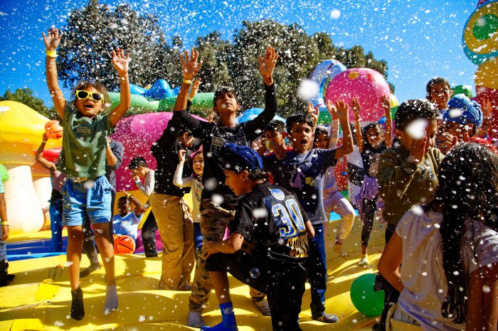 The bounce houses at Big Bounce America are a must-see for families this summer.