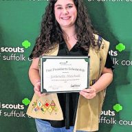 Gabrielle Mitchell is a 12th grade girl scout and Gold Award honoree.