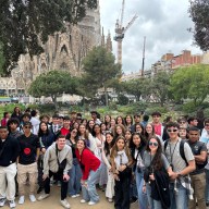 Approximately 70 Glen Cove students explored Spain this semester on a foreign language trip