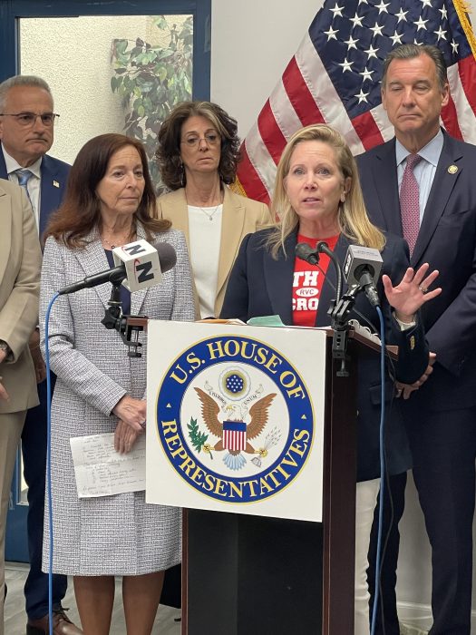 U.S. Rep. Laura Gillen said medical costs will 'skyrocket'