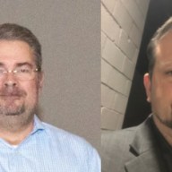 Michael Schindler and James Rickard (L. to R.) are running uncontested in the Oyster Bay-East Norwich school board race this month.