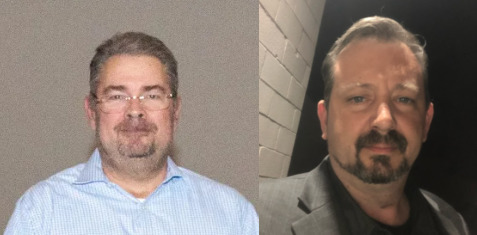 Michael Schindler and James Rickard (L. to R.) are running uncontested in the Oyster Bay-East Norwich school board race this month.