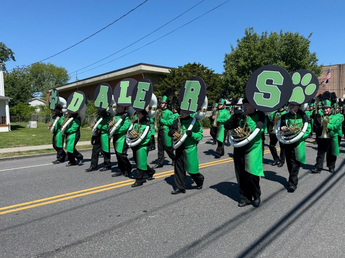 Music students performing during the commemoration 