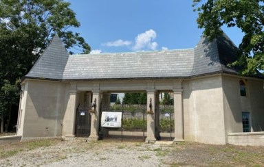 The Roslyn Landmark Society was awarded a grant to fix the Mackay Estate Gate Lodge roof.