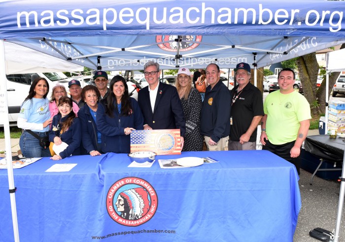 An estimated 10,000 people attended the Massapequa Chamber of Commerce's Community Street Festival