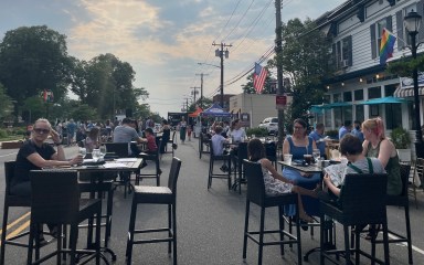 Port Promenade returned to Main Street encouraging family and community fun.